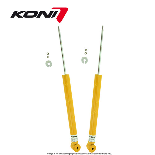 2 x Rear KONI Sport Adjustable Shock Absorbers for Mazda 3 Axela 3 BM 13-18