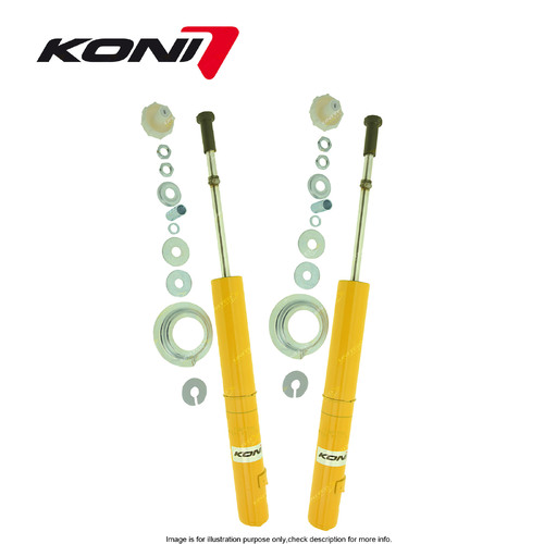 2 x Front KONI Sport Adjustable Shock Absorbers for Honda Prelude 2.0 2.2