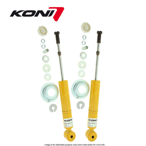 2 x Rear KONI Sport Adj Shocks for Honda Civic EU5/6/7/8/9 EP1/2 ES4/5/6/7 EM2