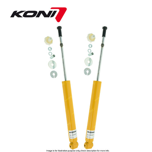 2 x Rear KONI Sport Adj Shock Absorbers for Mercedes C-Class W202 CLK-Class W208