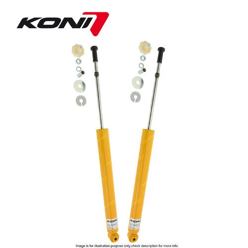 2 x Rear KONI Sport Adj Shock Absorbers for Mercedes C CLC CLK Class W203 W209