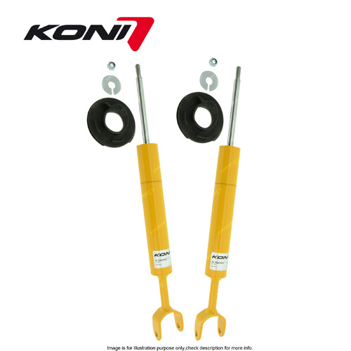 2 x Front KONI Sport Adjustable Shock Absorbers for Audi A6 C5 4B 1997-2004