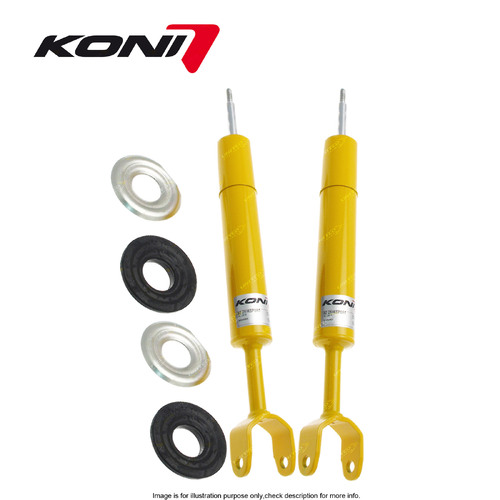 2 x Front KONI Sport Adjustable Shock Absorbers for Audi A6 C5 4B S4 B5 S6 C5 4B