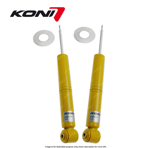 2 x Rear KONI Sport Adjustable Shock Absorbers for Audi A6 S6 C5 4B