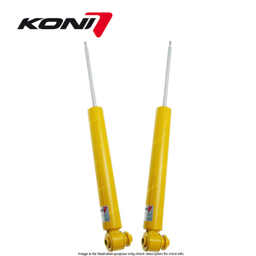 2 x Rear KONI Sport Adjustable Shock Absorbers for Audi A6 C6 4F 04-11