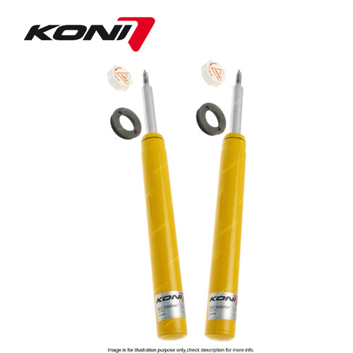 2 x Front KONI Sport Adjustable Shock Absorbers for Holden Astra TR GSi 91-98