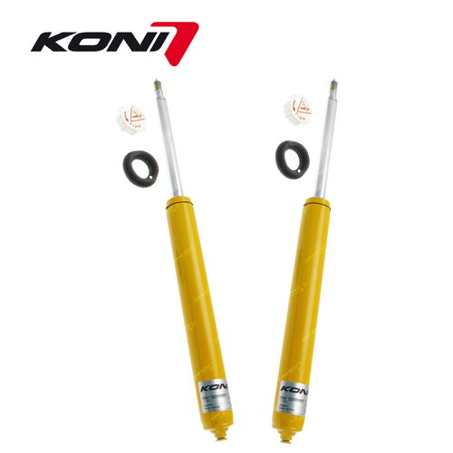 2 x Front KONI Sport Adjustable Shock Absorbers for Toyota MR2 Silver 2.0 TC