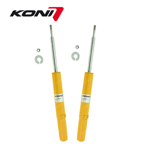 2 x Rear KONI Sport Adjustable Shocks for Holden Barina MF MH 1989-1993