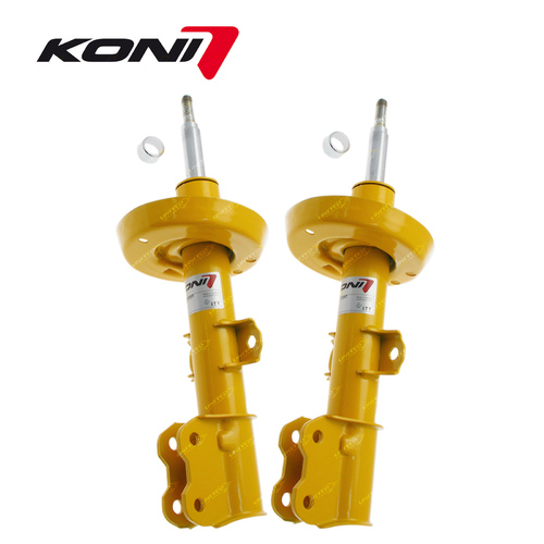 2 x Front KONI Sport Adjustable Shock Absorbers for Saab 9-5 97-08.01