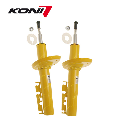 2 x Rear KONI Sport Adjustable Shock Absorbers for Porsche Boxster 986