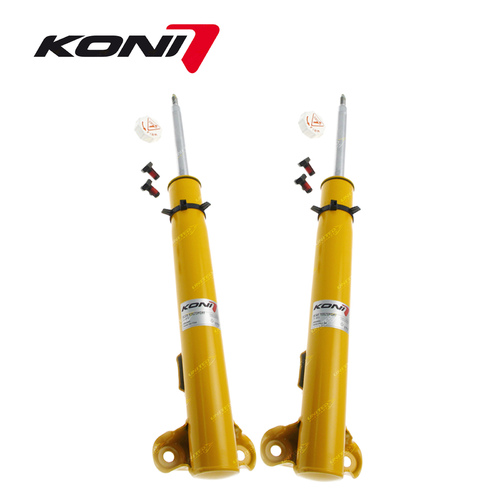 2 x Front KONI Sport Adj Shocks for Mercedes 190-series W201 E-Class W124 C124