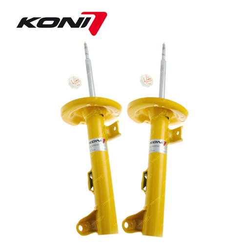 2 x Front KONI Sport Adj Shock Absorbers for Mercedes C CLC CLK-Class W203 W209