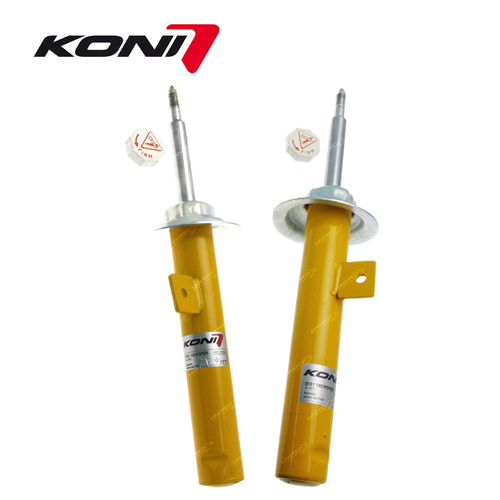 2 x Front KONI Sport Adjustable Shock Absorbers for BMW 325xi 330xi 330xd E46