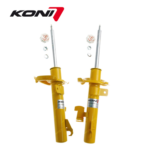 2 x Front KONI Sport Adjustable Shocks for Ford Focus ST XR5 C-Max MPV 2003-2011