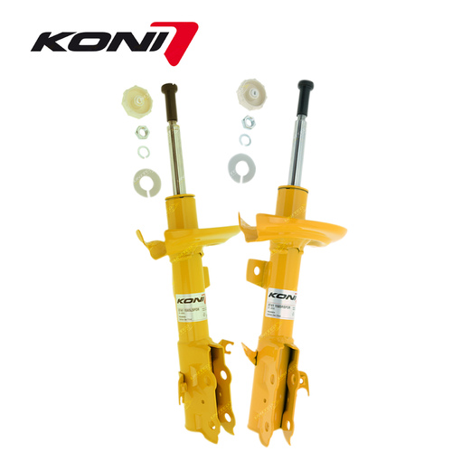 2 x Front KONI Sport Adjustable Shock Absorbers for Ford Fiesta VI 08-10.12