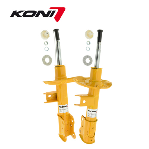 2 x Front KONI Sport Adj Shock Absorbers for Mercedes A CLA Class W176 C117 X117