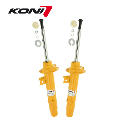 2 x Front KONI Sport Adj Shocks for BMW 1-Ser F20 F21 2-Ser F22 With M-Technik