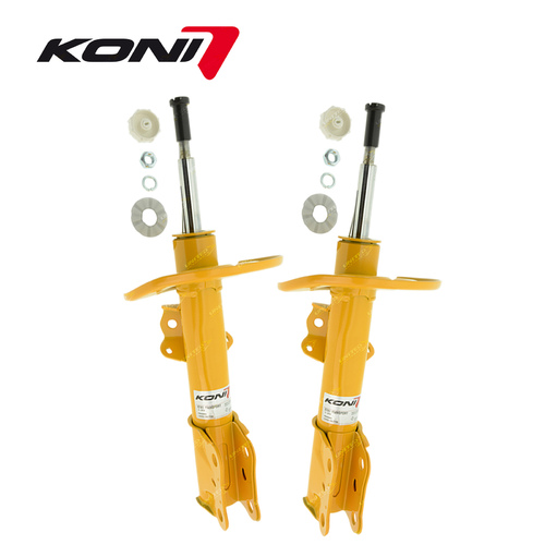 2 x Front KONI Sport Adjustable Shock Absorbers for Ford Mustang V8 V6 15-18