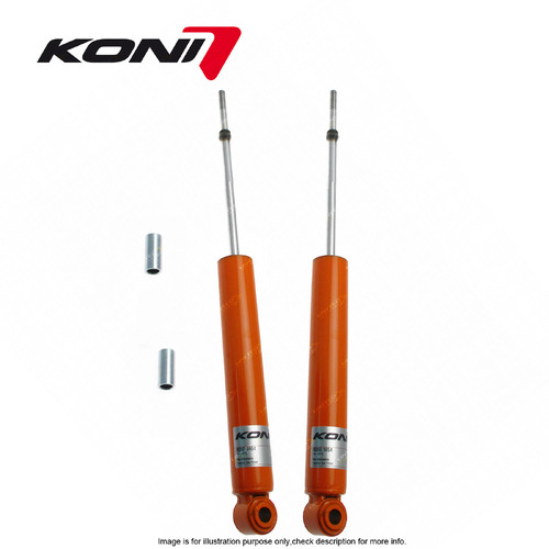 2 x Rear KONI STR.T Shock Absorbers for GM Holden Barina XC 02/2001-11/2005