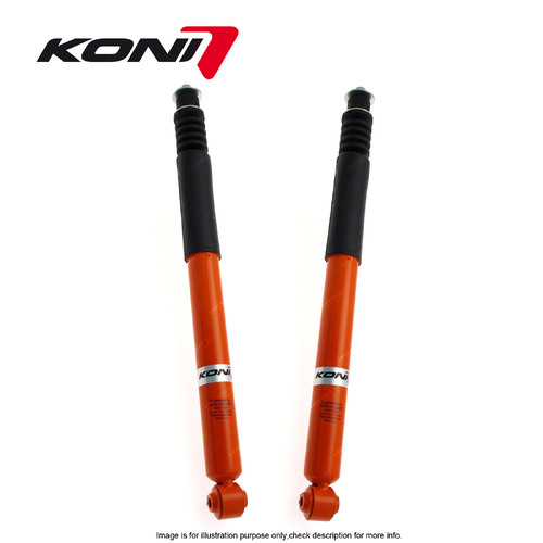 2 Rear KONI STR.T Shock Absorbers for Mercedes 190-series W201 E-Class W124 C124