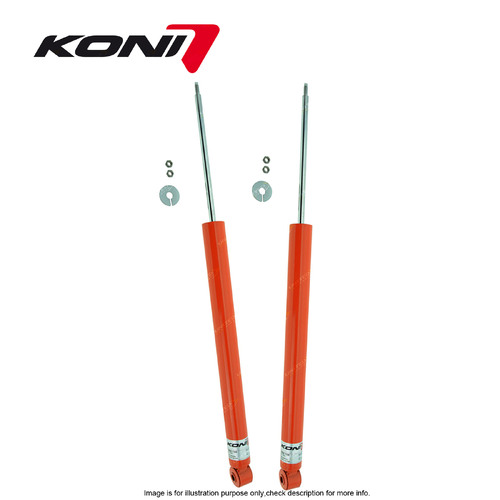 2 x Rear KONI STR.T Shock Absorbers for Ford Focus Hatchback Sedan 2004-2011