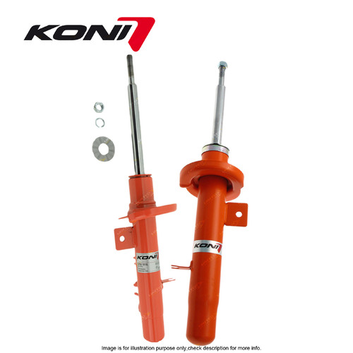 2 x Front KONI STR.T Shock Absorbers for Citroen C2 C3 Pluriel 2002-2010