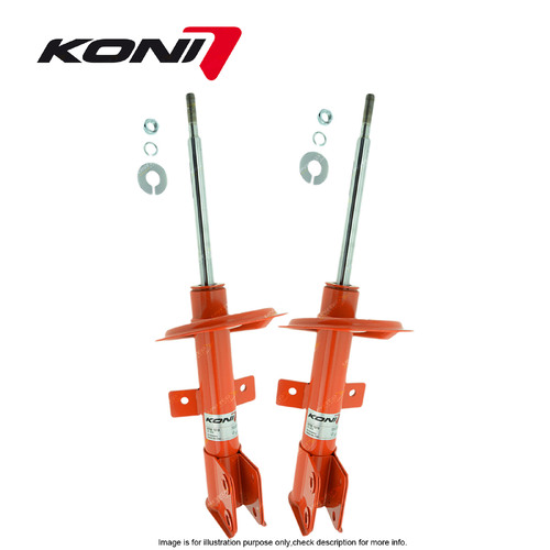 2 x Front KONI STR.T Shock Absorbers for Citroen C4 Hatchback Coupe incl. VTS