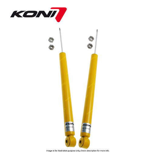 2 x Rear KONI Sport Adjustable Shock Absorbers for Volvo C30 2007-2014