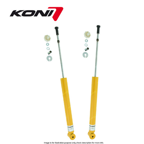 2 x Rear KONI Sport Adjustable Shock Absorbers for Volkswagen Up 2011-2018