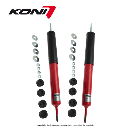 2 Front Heavy Track Adj Shocks for Nissan Patrol / Safari GQ Y60 GU Y61 87-13