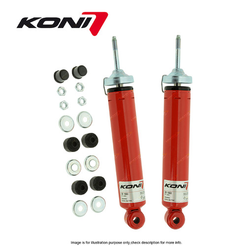 2 x Front KONI Heavy Track Adjustable Shocks for Isuzu Rodeo 4WD 1998-2004