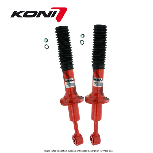 2x Front KONI Heavy Track Adjustable Shocks for Mazda BT-50 UP UR 10/2011-2018