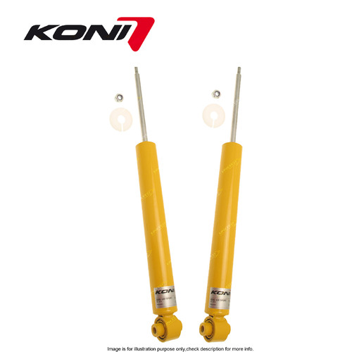 2 x Rear KONI Sport Adjustable Shocks for Seat Leon 5F 206KW with multi-link