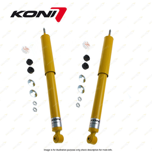 2 x Rear KONI Sport Adjustable Shock Absorbers for Holden Astra TR 1991-1998