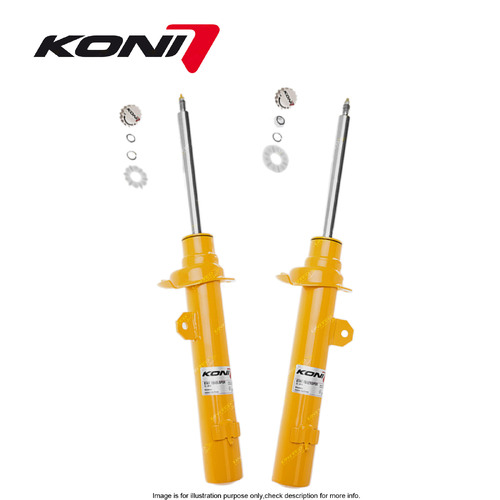 2 x Front KONI Sport Adj Shock Absorbers for Mini Countryman F60 Cooper S D SD