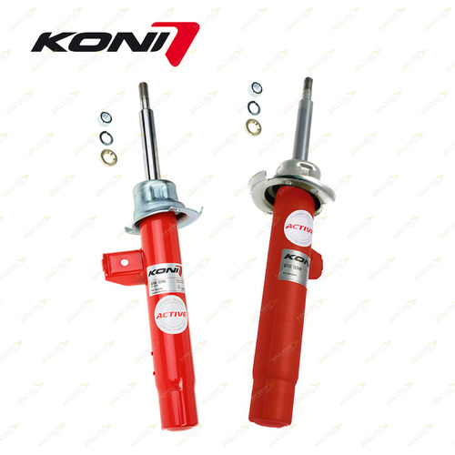 2 x Front KONI Special-Active Shock Absorbers for BMW 3 Series E90 E91 E92 05-11