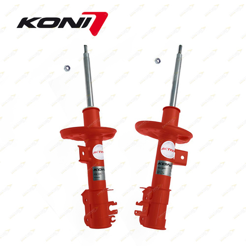 2 x Front KONI Special-Active Shock Gas-charged Absorbers for Fiat 500 2007-2020