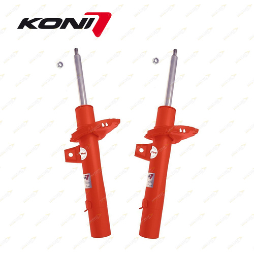 2 x Front KONI Special-Active Shock Absorbers for Volkswagen Golf 7 12-19 55 mm