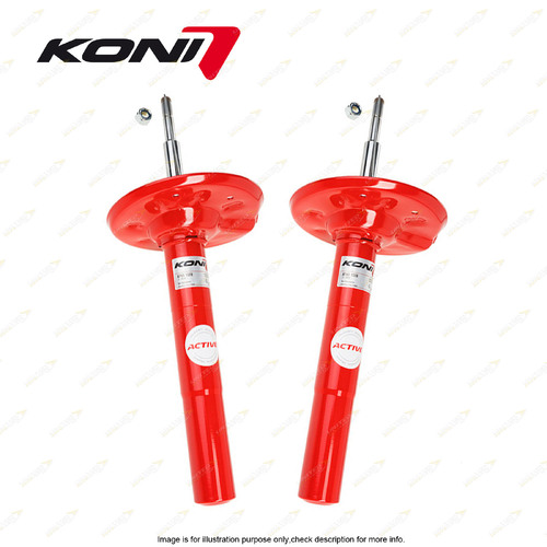 2 x Front KONI Special-Active Shock Absorbers for Porsche Boxster 986 1996-2004