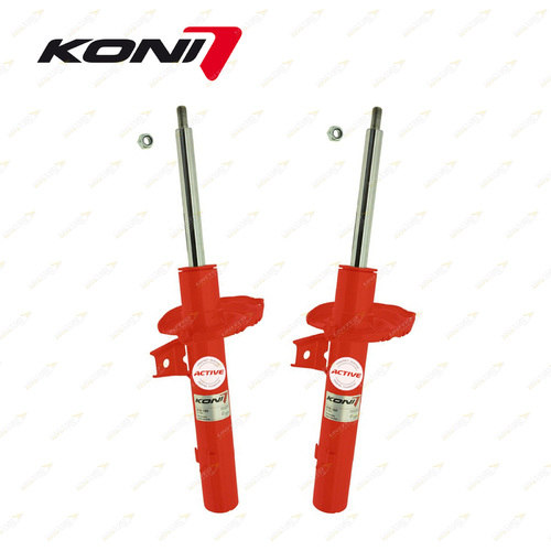 2 x Front KONI Special-Active Shock Absorbers for Audi A3 8V Q2 GAB 14-On