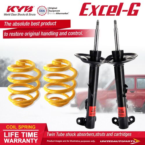 Front KYB EXCEL-G Shock Absorbers Lowered King Springs for BMW Z3 E36 2.8 I6