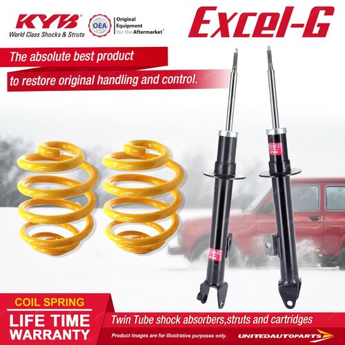 Front KYB EXCEL-G Shock Absorbers Lowered King Springs for CHRYSLER 300C Sedan