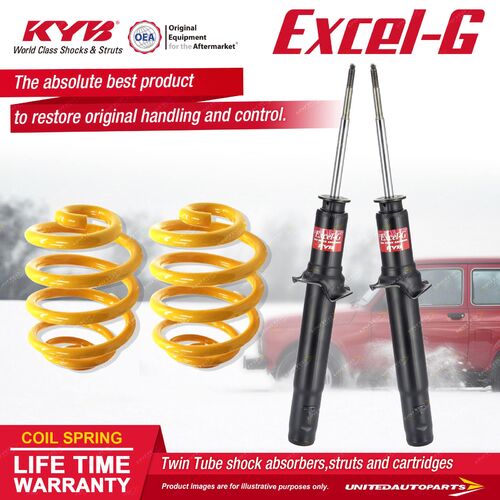 Front KYB EXCEL-G Shock Absorbers Lowered King Springs for HONDA Accord CL9 CM5