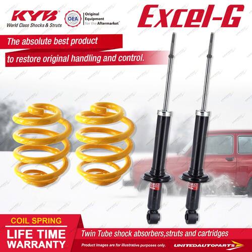 Rear KYB EXCEL-G Shock Absorbers Lowered King Springs for HYUNDAI Grandeur TG