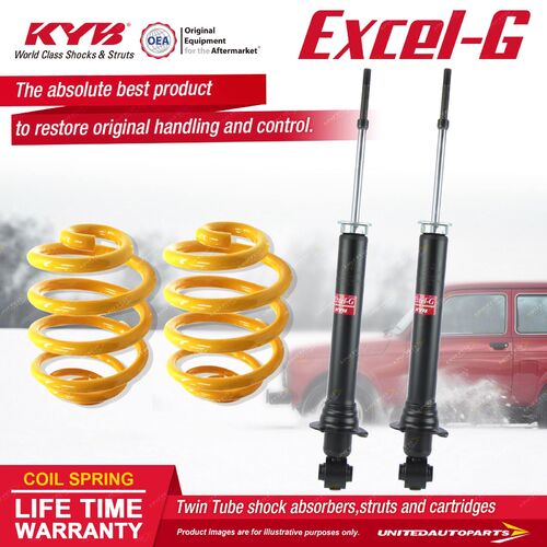 Rear KYB EXCEL-G Shock Absorbers Lowered King Springs for LEXUS IS300 JCE10 3.0