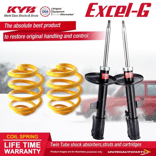 Rear KYB EXCEL-G Shocks Lowered King Springs for TOYOTA Camry SDV10 SXV20 MCV20