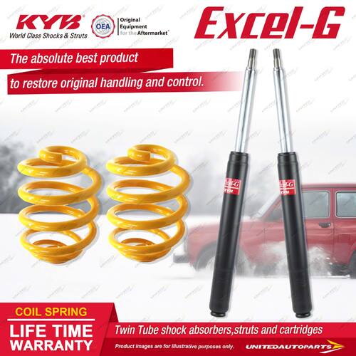 Front KYB EXCEL-G Shock Absorbers Lowered King Springs for TOYOTA MR2 SW20 2.0