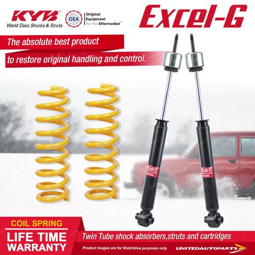 Rear KYB EXCEL-G Shock Absorbers STD King Springs for Fairlane NA NC NF NL