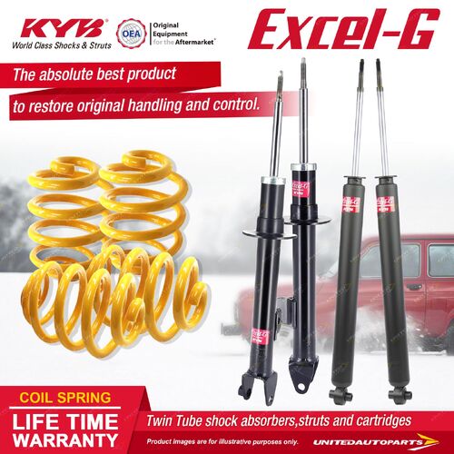 F+R KYB EXCEL-G Shock Absorbers Lowered King Springs for CHRYSLER 300C V8 RWD