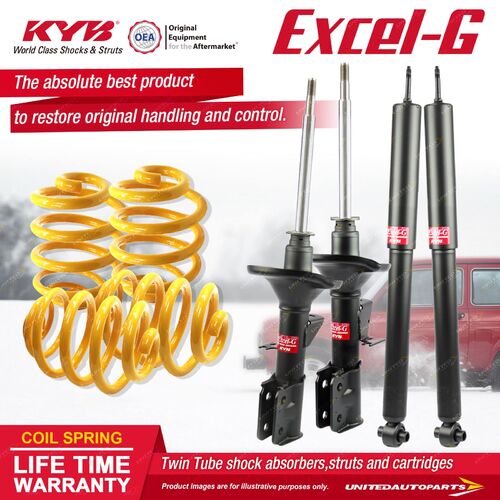 F+R EXCEL-G Shocks Lowered King Springs for HOLDEN Commodore VT VX VY V8 Sedan